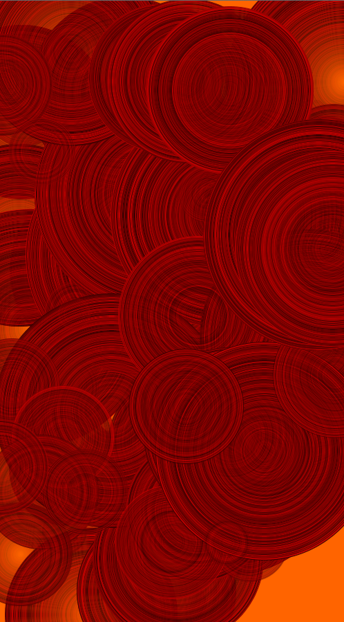 Generative art experiment 3 Lord of the rings
